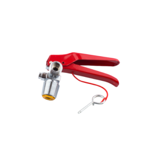 Válvula de ala resistencia para extintor de Co2 de 5 y 10, 15 y 20 Ibs.