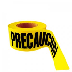Cinta de precaución amarilla