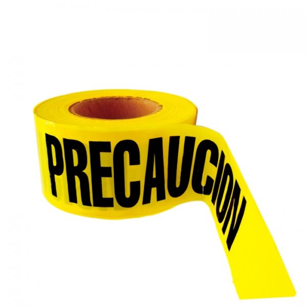 Cinta de precaución amarilla